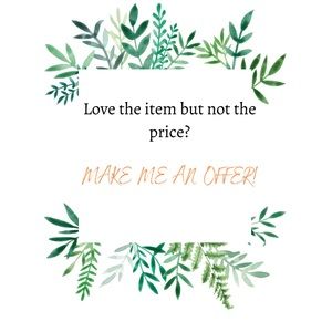 Make me an offer😊